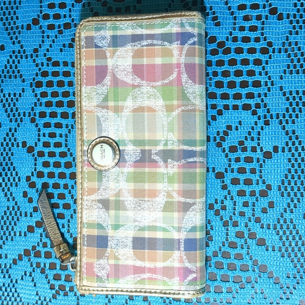 Slightly Used Coach Wallet